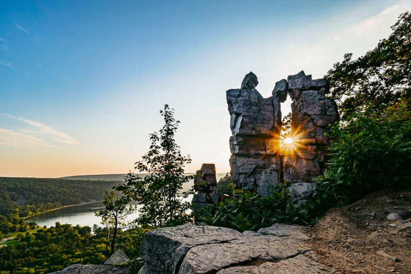 Devil Lake, Wisconsin Dells.